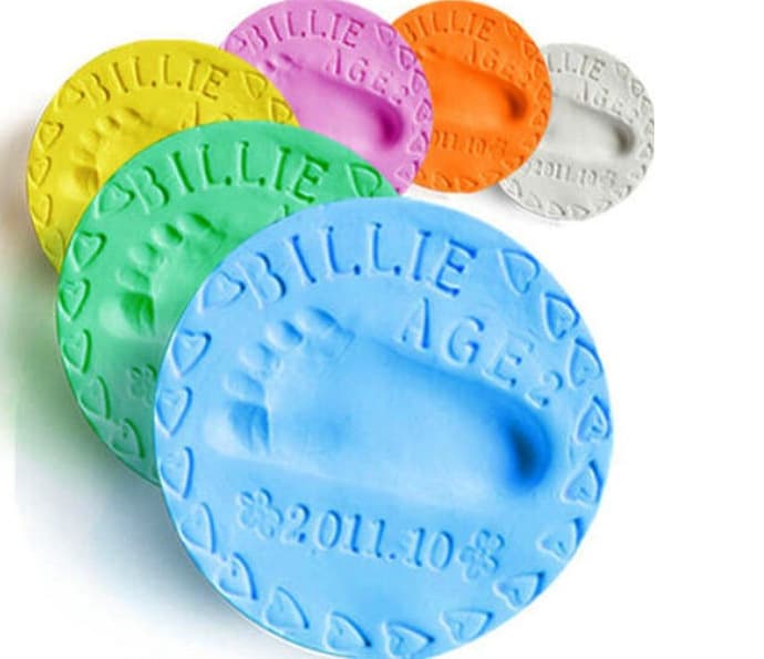 Baby Footprint Handprint Clay 5