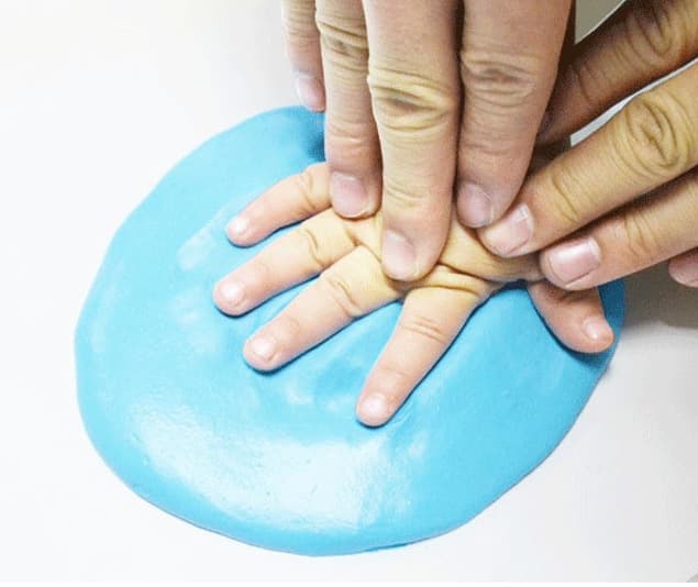 Baby Footprint Handprint Clay 2