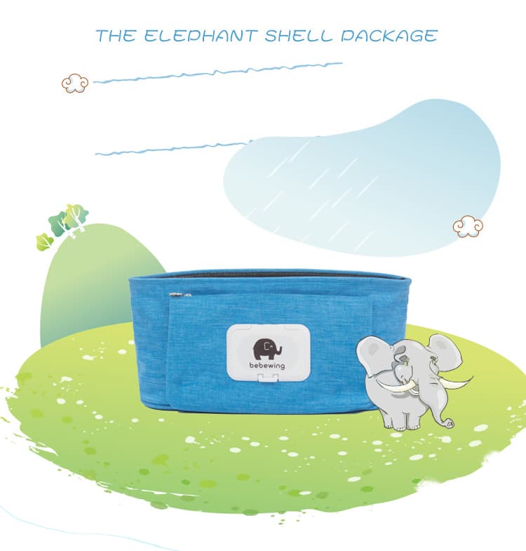 Sac de Rangement Grand Capacité pour Poussette