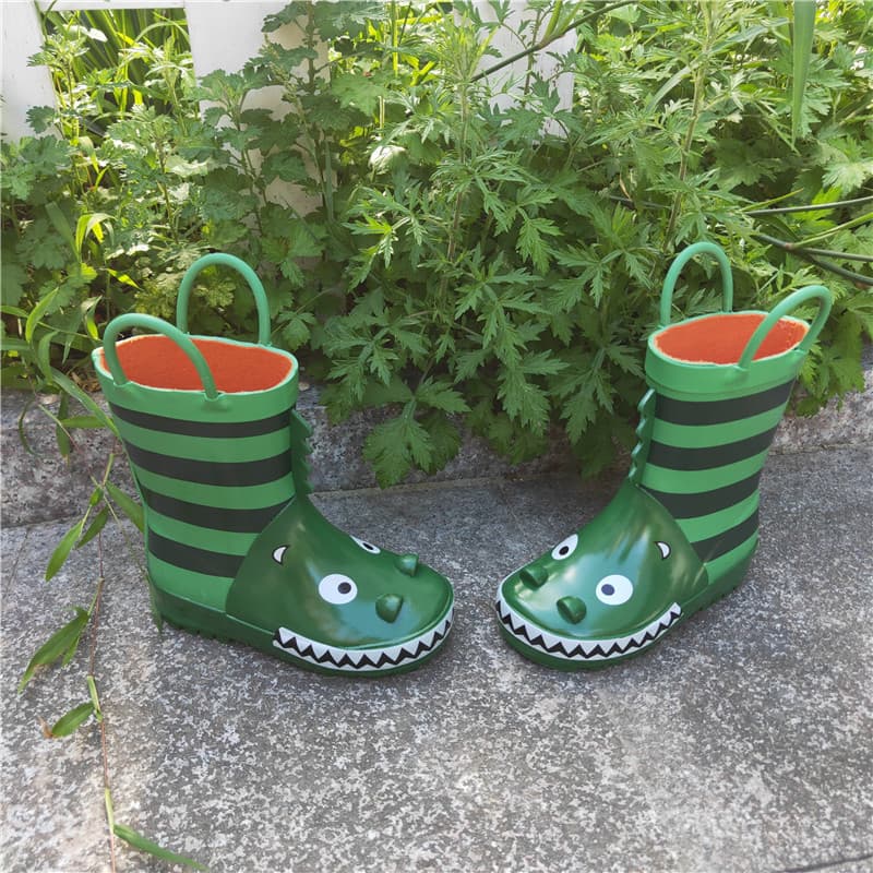 Bottes de Pluie Enfant Motif Dinosaure 3
