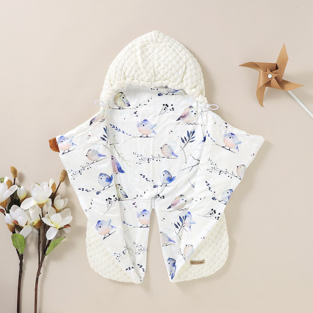 Newborn Cocoon Wrap Swaddle Sleeping Bag 5