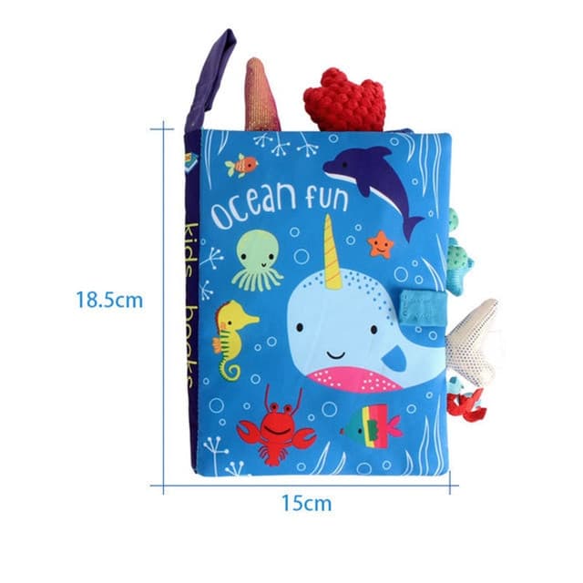 Livre Sensoriel Crinkle – Animaux 4