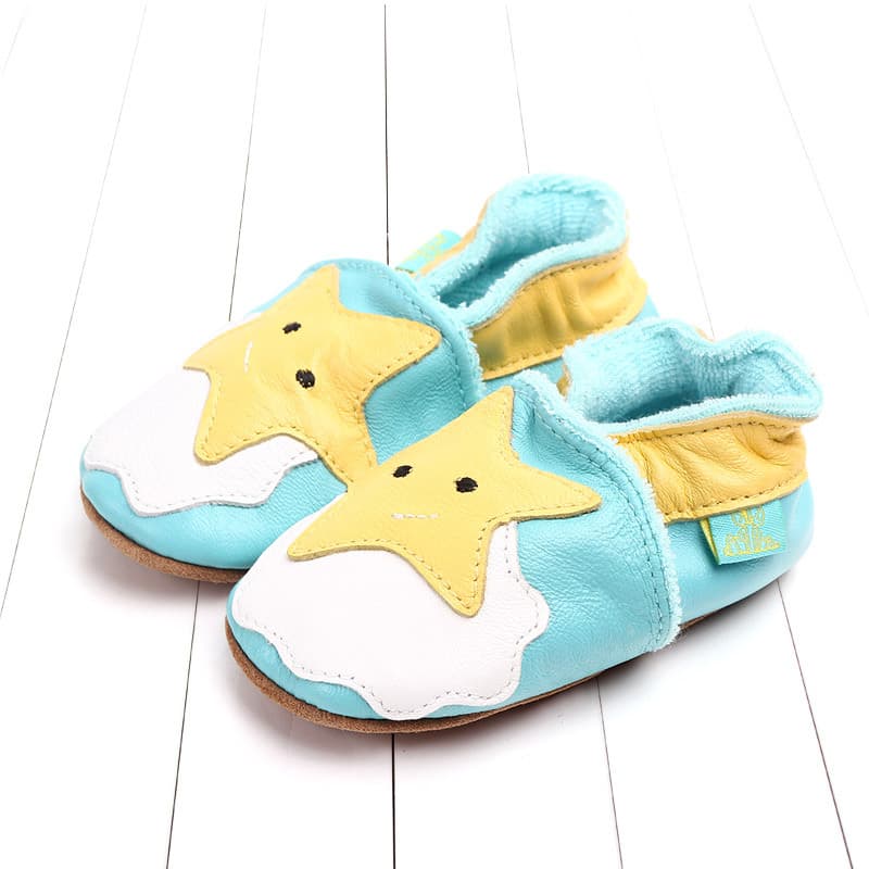 Chaussures bébé première couche en laine de mouton 4