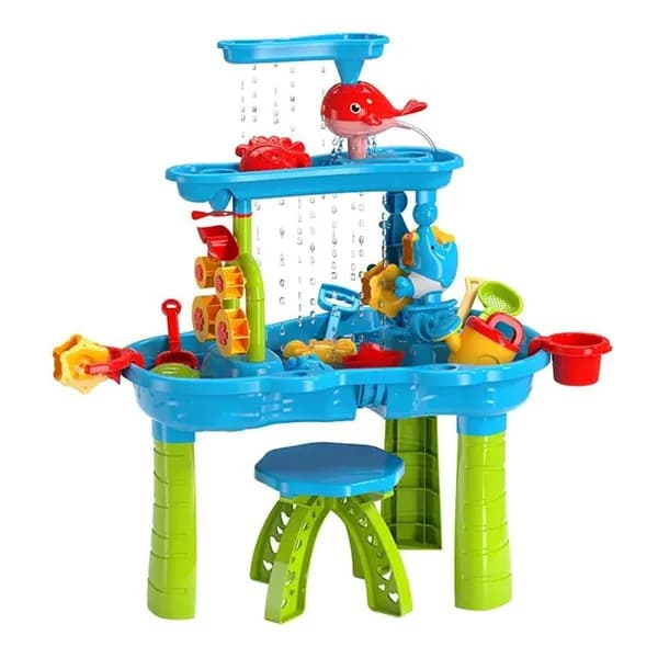 Table de Jeu Sable et Eau avec Pluie – 3 à 6 ans