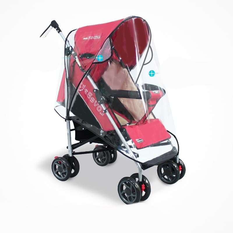 Housse de Pluie Universelle pour Poussette 3