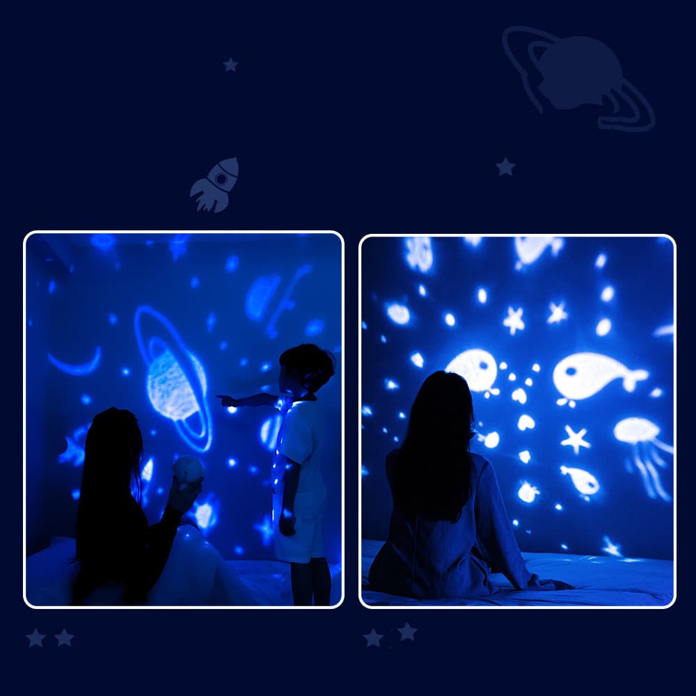 Galaxy Star Projector — Veilleuse Astronaute 8