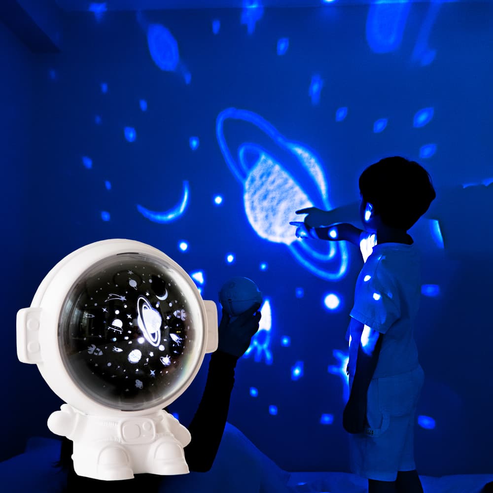 Galaxy Star Projector — Veilleuse Astronaute 3